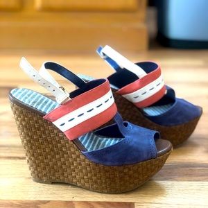 Cute wedges, worn once